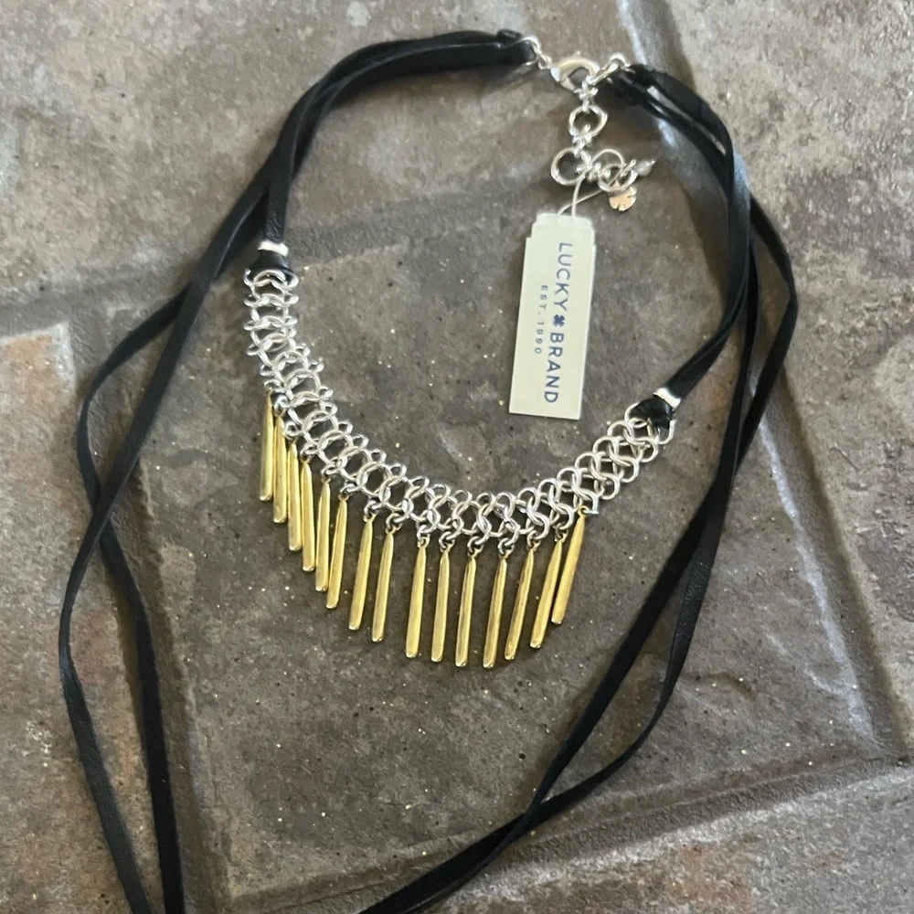 NWT LUCKY Brand double necklace